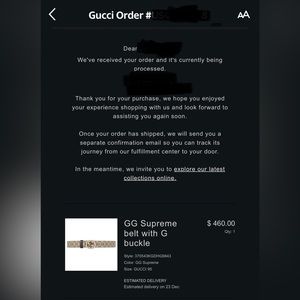 Gucci Belt